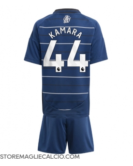 Aston Villa Boubacar Kamara #44 Maglia Gara Terza Repliche 2024-25 Bambino Maniche Corte Aston Villa Boubacar Kamara #44 Maglia Gara Terza Repliche 2024-25 Bambino Maniche Corte